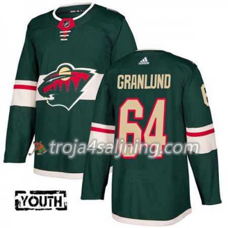 Minnesota Wild tröja Mikael Granlund 64 Adidas 2017-2018 Grön Authentic - NHL Tröjor Barn Minnesota Wild tröja Mikael Granlund 64 Adidas 2017-2018 Grön Authentic - NHL Tröjor Barn